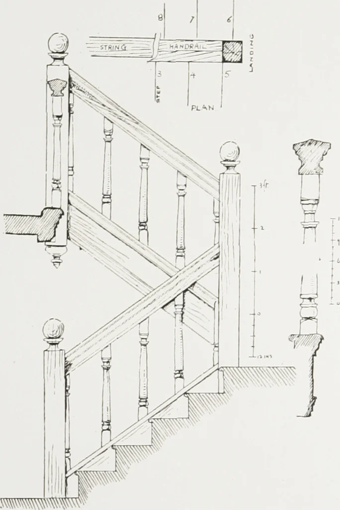 An illustration from Early renaissance architecture in England : a historical and descriptive account of the Tudor, Elizabethan, and Jacobean periods, 1500-1625 : for the use of students and others, 1914, leaf 272