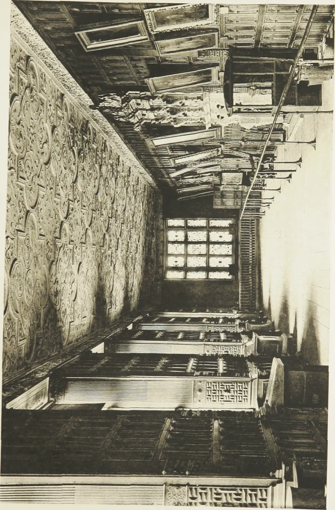 An illustration from Early renaissance architecture in England : a historical and descriptive account of the Tudor, Elizabethan, and Jacobean periods, 1500-1625 : for the use of students and others, 1914, leaf 280