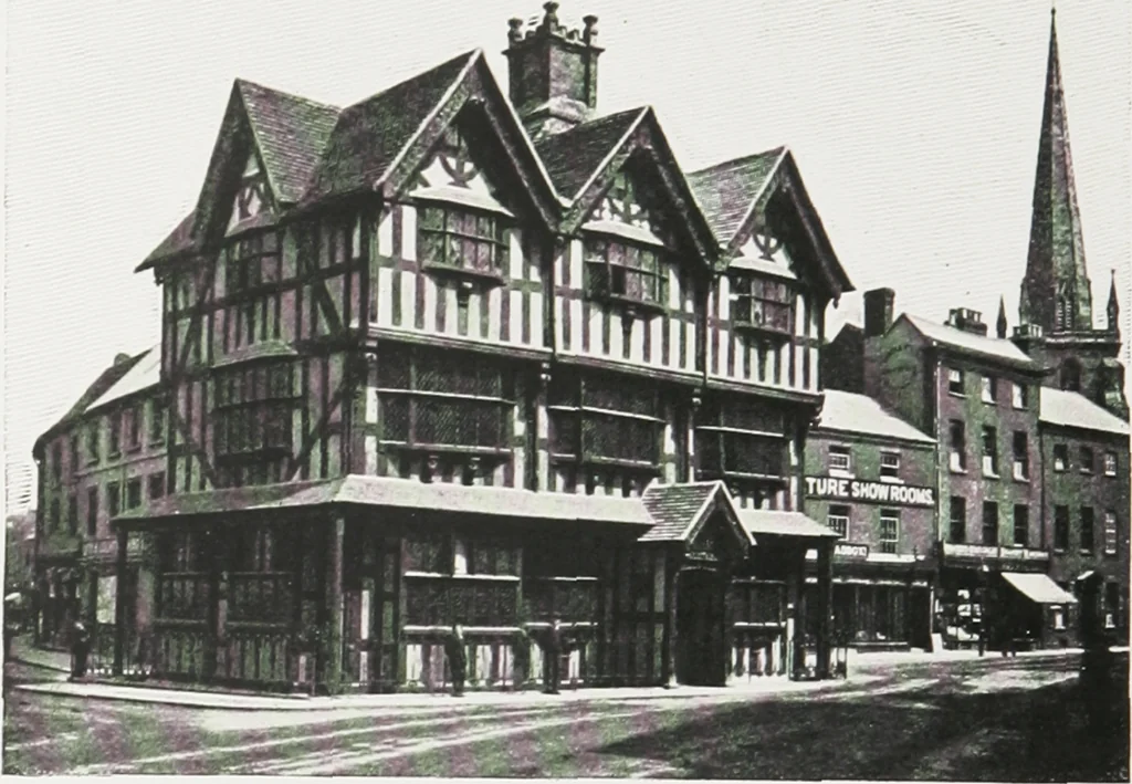 An illustration from Early renaissance architecture in England : a historical and descriptive account of the Tudor, Elizabethan, and Jacobean periods, 1500-1625 : for the use of students and others, 1914, leaf 289