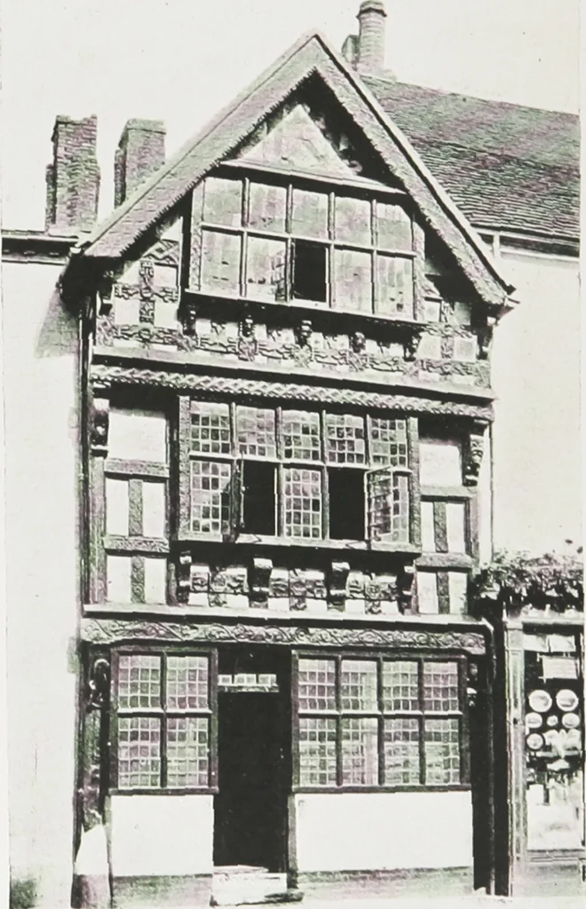 An illustration from Early renaissance architecture in England : a historical and descriptive account of the Tudor, Elizabethan, and Jacobean periods, 1500-1625 : for the use of students and others, 1914, leaf 290