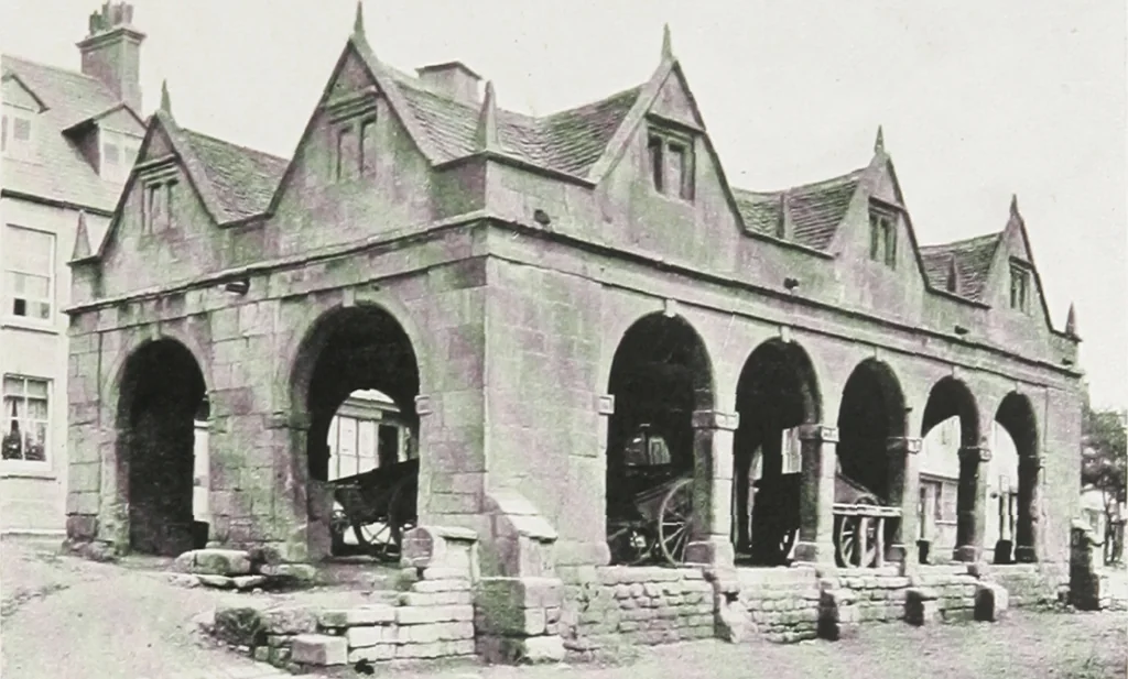 An illustration from Early renaissance architecture in England : a historical and descriptive account of the Tudor, Elizabethan, and Jacobean periods, 1500-1625 : for the use of students and others, 1914, leaf 298