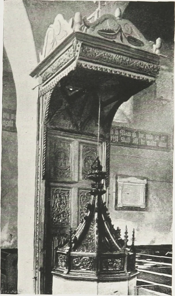 An illustration from Early renaissance architecture in England : a historical and descriptive account of the Tudor, Elizabethan, and Jacobean periods, 1500-1625 : for the use of students and others, 1914, leaf 314