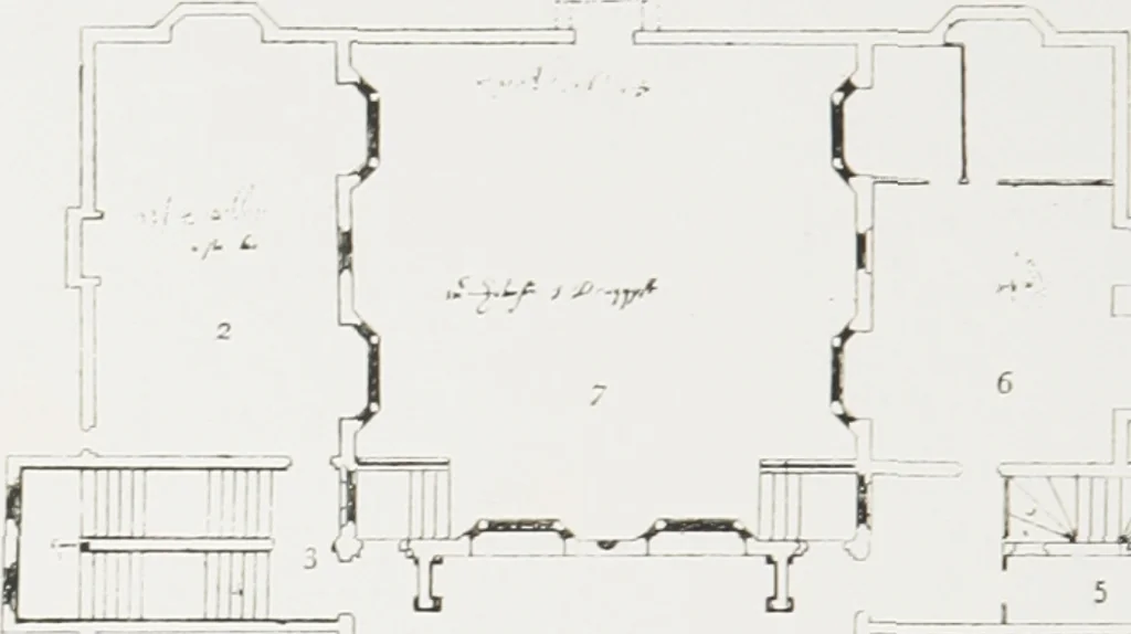 An illustration from Early renaissance architecture in England : a historical and descriptive account of the Tudor, Elizabethan, and Jacobean periods, 1500-1625 : for the use of students and others, 1914, leaf 339
