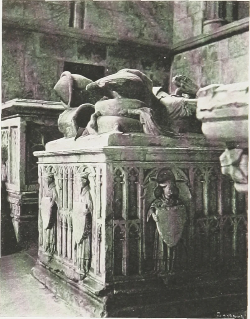 An illustration from Early renaissance architecture in England : a historical and descriptive account of the Tudor, Elizabethan, and Jacobean periods, 1500-1625 : for the use of students and others, 1914, leaf 37