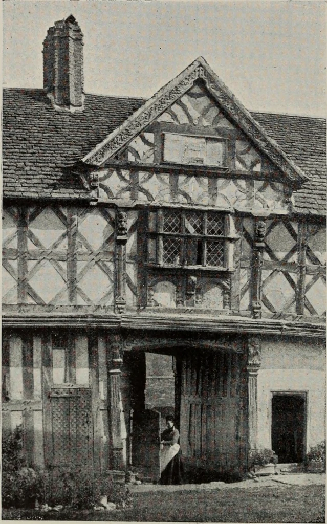 An illustration from Early renaissance architecture in England; a historical and descriptive account of the Tudor, Elizabethan, and Jacobean periods, 1500-1625, for the use of students and others, 1914, leaf 126
