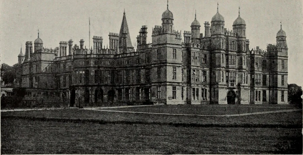 An illustration from Early renaissance architecture in England; a historical and descriptive account of the Tudor, Elizabethan, and Jacobean periods, 1500-1625, for the use of students and others, 1914, leaf 148