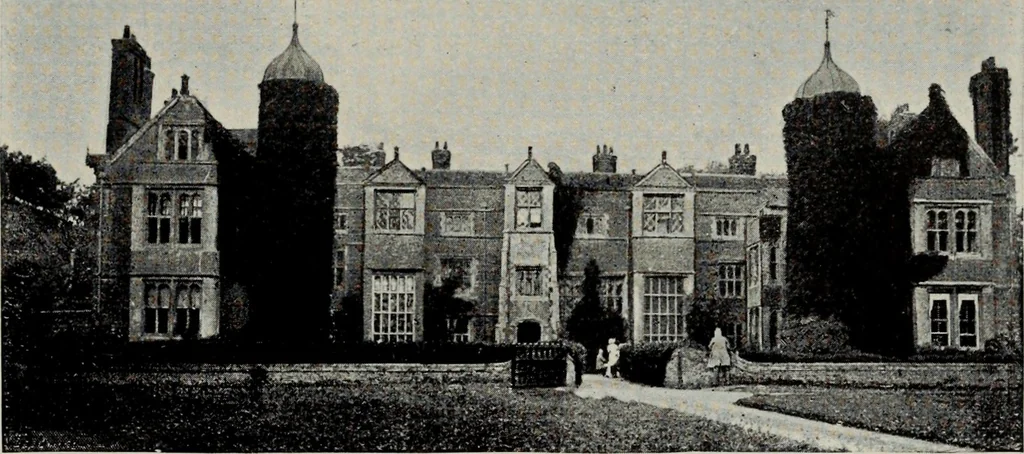 An illustration from Early renaissance architecture in England; a historical and descriptive account of the Tudor, Elizabethan, and Jacobean periods, 1500-1625, for the use of students and others, 1914, leaf 149