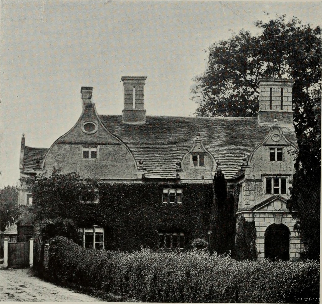 An illustration from Early renaissance architecture in England; a historical and descriptive account of the Tudor, Elizabethan, and Jacobean periods, 1500-1625, for the use of students and others, 1914, leaf 150