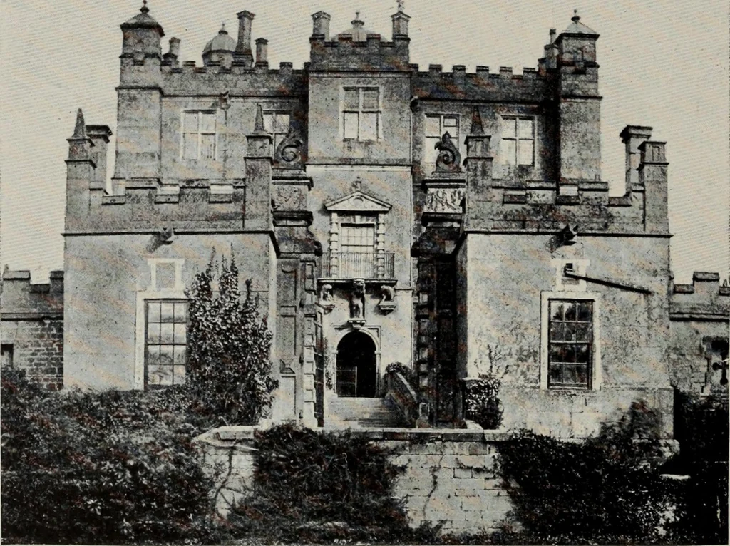 An illustration from Early renaissance architecture in England; a historical and descriptive account of the Tudor, Elizabethan, and Jacobean periods, 1500-1625, for the use of students and others, 1914, leaf 152