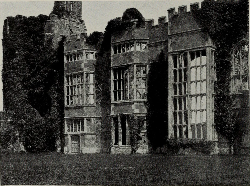 An illustration from Early renaissance architecture in England; a historical and descriptive account of the Tudor, Elizabethan, and Jacobean periods, 1500-1625, for the use of students and others, 1914, leaf 160