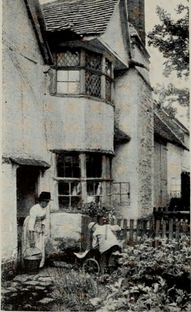 An illustration from Early renaissance architecture in England; a historical and descriptive account of the Tudor, Elizabethan, and Jacobean periods, 1500-1625, for the use of students and others, 1914, leaf 166