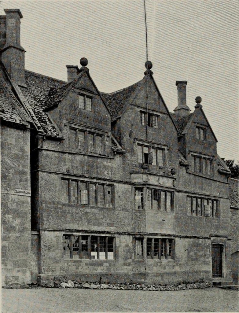 An illustration from Early renaissance architecture in England; a historical and descriptive account of the Tudor, Elizabethan, and Jacobean periods, 1500-1625, for the use of students and others, 1914, leaf 172