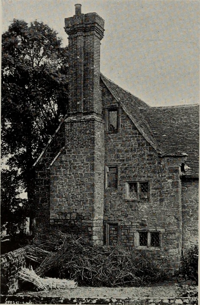 An illustration from Early renaissance architecture in England; a historical and descriptive account of the Tudor, Elizabethan, and Jacobean periods, 1500-1625, for the use of students and others, 1914, leaf 182