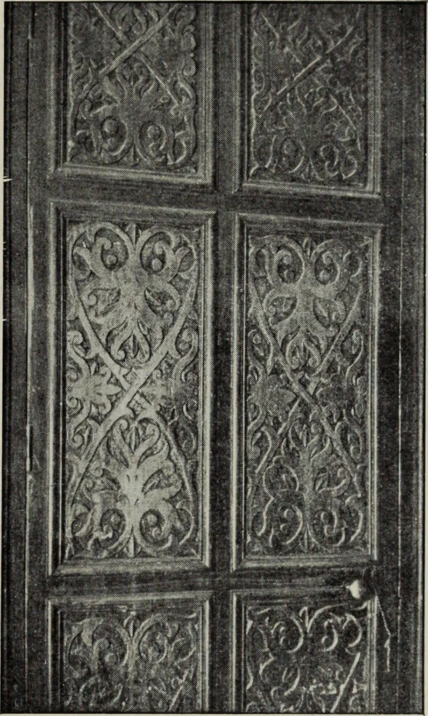 An illustration from Early renaissance architecture in England; a historical and descriptive account of the Tudor, Elizabethan, and Jacobean periods, 1500-1625, for the use of students and others, 1914, leaf 211