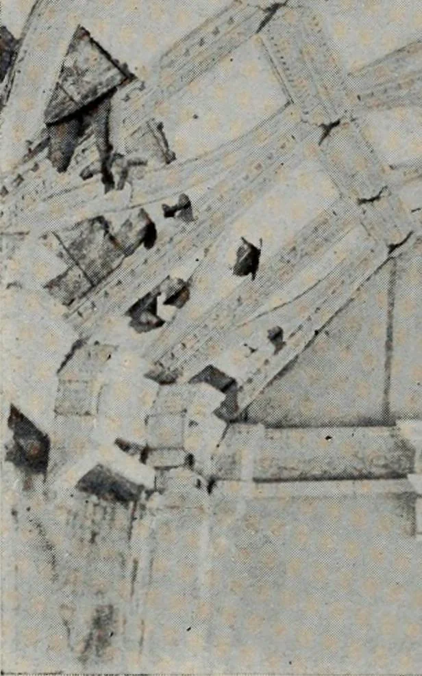 An illustration from Early renaissance architecture in England; a historical and descriptive account of the Tudor, Elizabethan, and Jacobean periods, 1500-1625, for the use of students and others, 1914, leaf 226