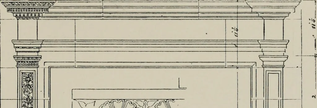 An illustration from Early renaissance architecture in England; a historical and descriptive account of the Tudor, Elizabethan, and Jacobean periods, 1500-1625, for the use of students and others, 1914, leaf 241