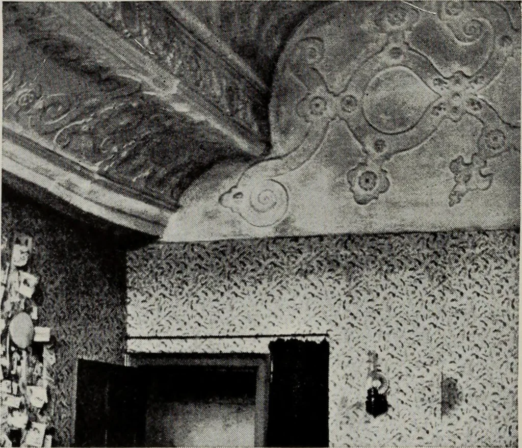 An illustration from Early renaissance architecture in England; a historical and descriptive account of the Tudor, Elizabethan, and Jacobean periods, 1500-1625, for the use of students and others, 1914, leaf 260