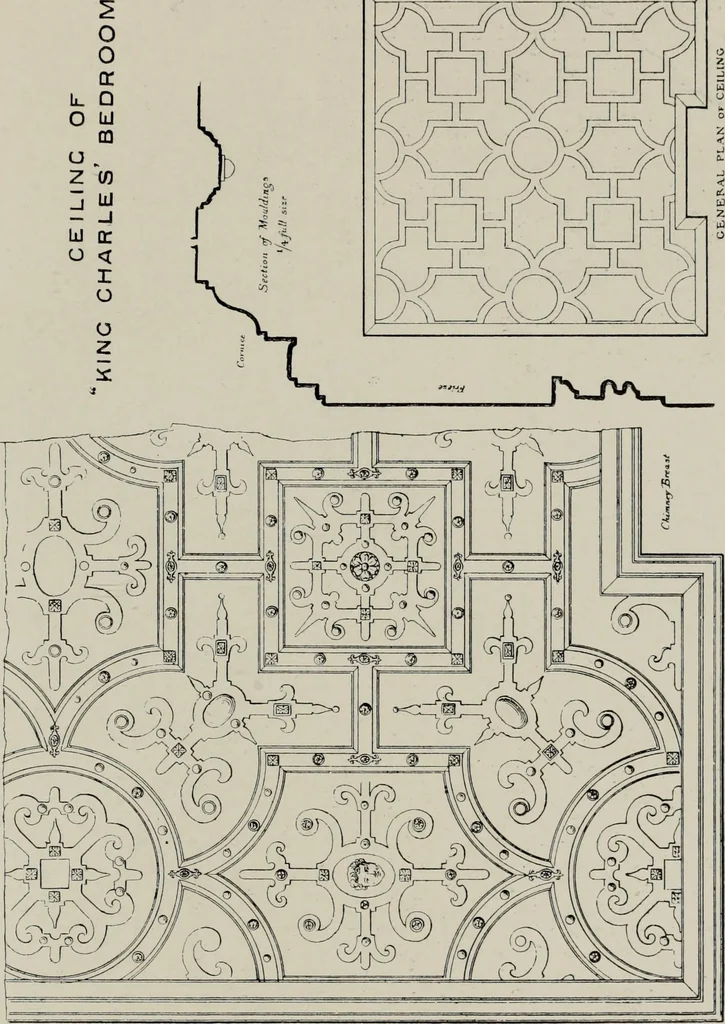 An illustration from Early renaissance architecture in England; a historical and descriptive account of the Tudor, Elizabethan, and Jacobean periods, 1500-1625, for the use of students and others, 1914, leaf 261