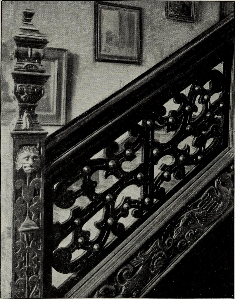 An illustration from Early renaissance architecture in England; a historical and descriptive account of the Tudor, Elizabethan, and Jacobean periods, 1500-1625, for the use of students and others, 1914, leaf 278