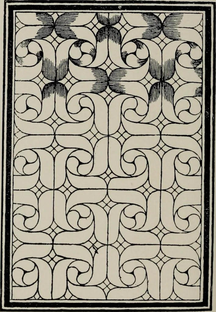 An illustration from Early renaissance architecture in England; a historical and descriptive account of the Tudor, Elizabethan, and Jacobean periods, 1500-1625, for the use of students and others, 1914, leaf 292