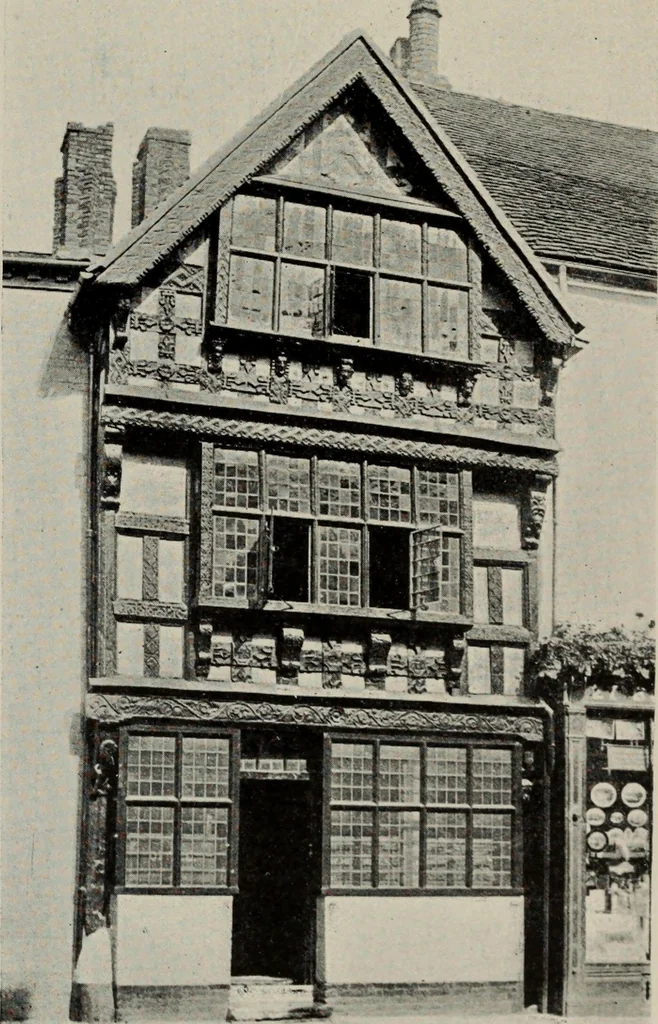 An illustration from Early renaissance architecture in England; a historical and descriptive account of the Tudor, Elizabethan, and Jacobean periods, 1500-1625, for the use of students and others, 1914, leaf 297