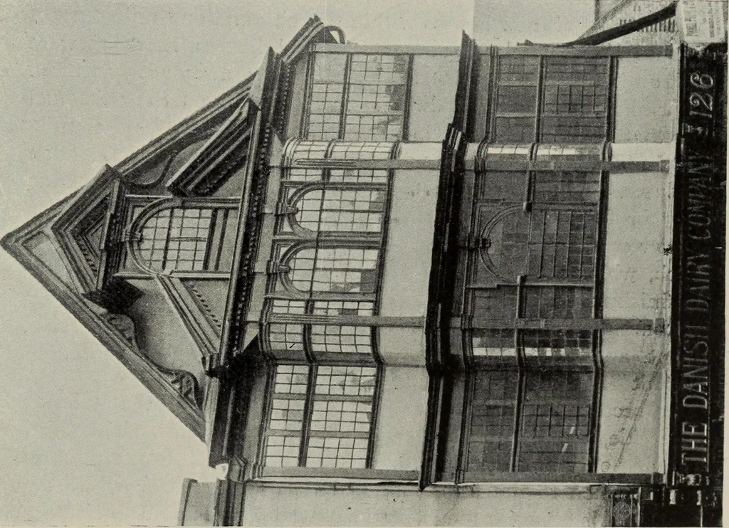 An illustration from Early renaissance architecture in England; a historical and descriptive account of the Tudor, Elizabethan, and Jacobean periods, 1500-1625, for the use of students and others, 1914, leaf 297