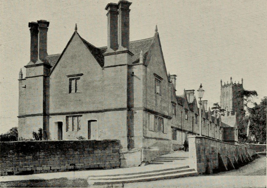 An illustration from Early renaissance architecture in England; a historical and descriptive account of the Tudor, Elizabethan, and Jacobean periods, 1500-1625, for the use of students and others, 1914, leaf 303