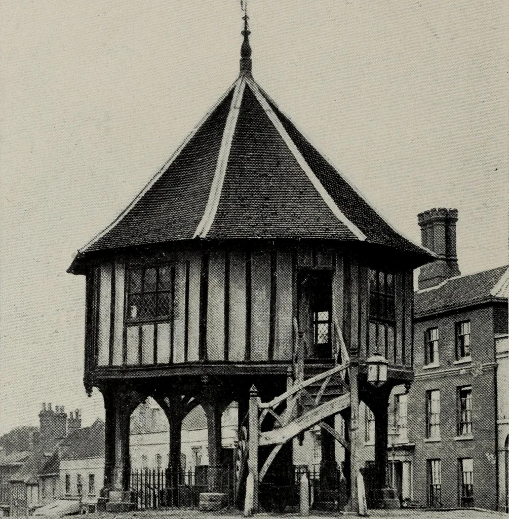 An illustration from Early renaissance architecture in England; a historical and descriptive account of the Tudor, Elizabethan, and Jacobean periods, 1500-1625, for the use of students and others, 1914, leaf 304