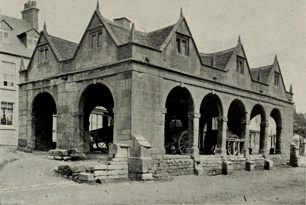 An illustration from Early renaissance architecture in England; a historical and descriptive account of the Tudor, Elizabethan, and Jacobean periods, 1500-1625, for the use of students and others, 1914, leaf 305