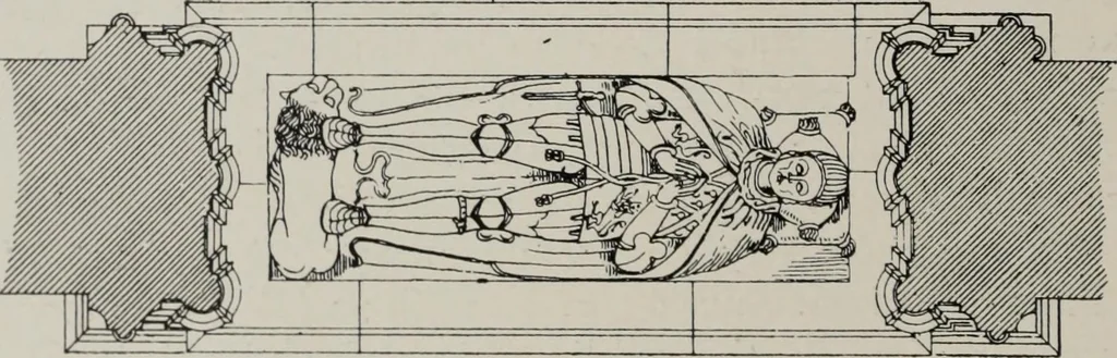 An illustration from Early renaissance architecture in England; a historical and descriptive account of the Tudor, Elizabethan, and Jacobean periods, 1500-1625, for the use of students and others, 1914, leaf 46