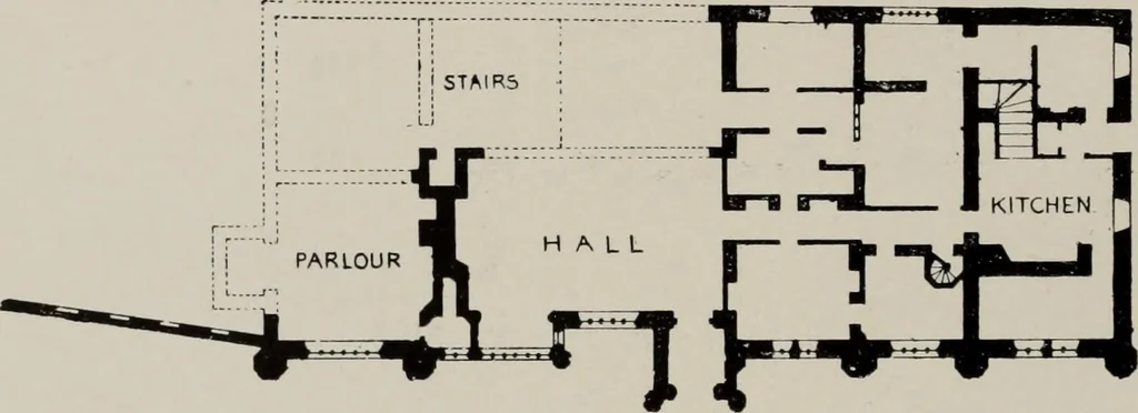 An illustration from Early renaissance architecture in England; a historical and descriptive account of the Tudor, Elizabethan, and Jacobean periods, 1500-1625, for the use of students and others, 1914, leaf 78