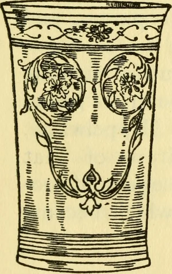 An illustration from Early silver of Connecticut and its makers, 1913, leaf 10