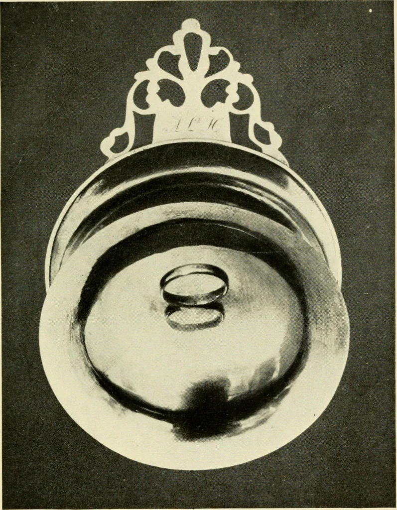An illustration from Early silver of Connecticut and its makers, 1913, leaf 102