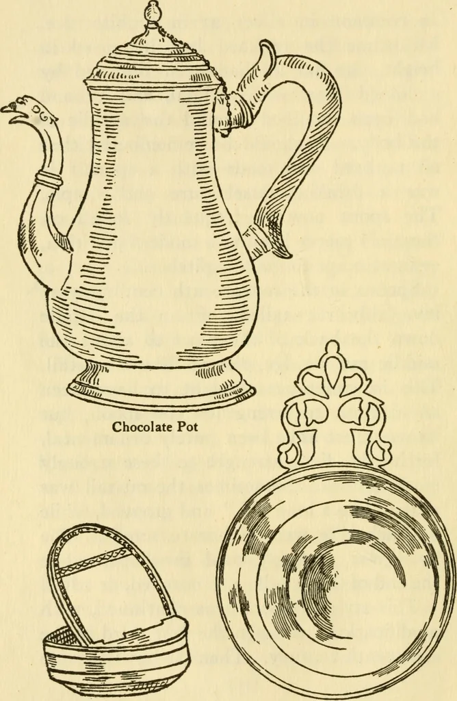 An illustration from Early silver of Connecticut and its makers, 1913, leaf 13