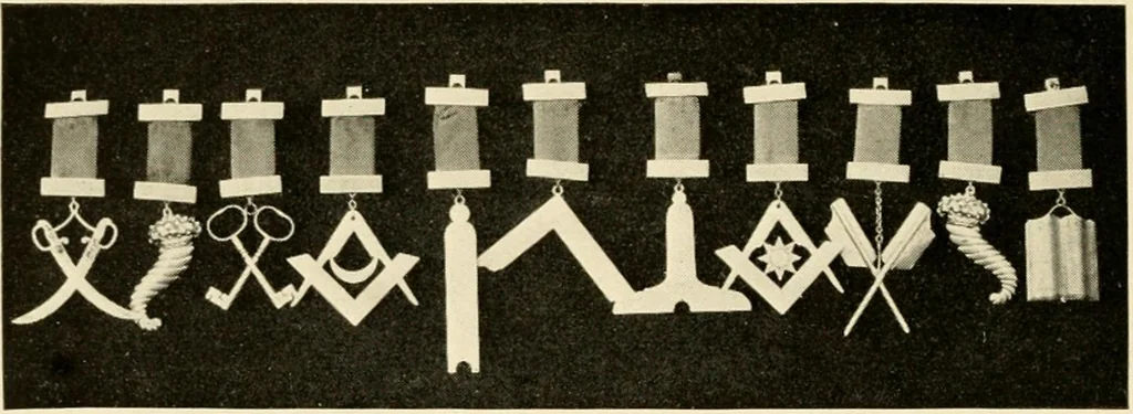 An illustration from Early silver of Connecticut and its makers, 1913, leaf 165
