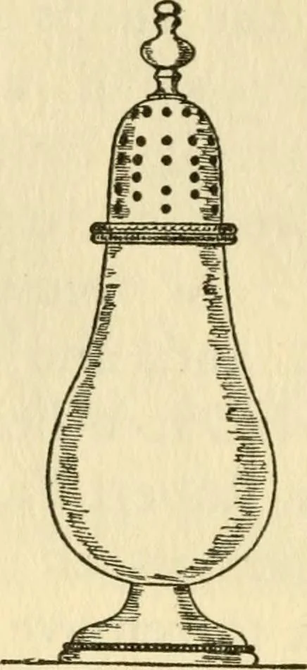 An illustration from Early silver of Connecticut and its makers, 1913, leaf 31