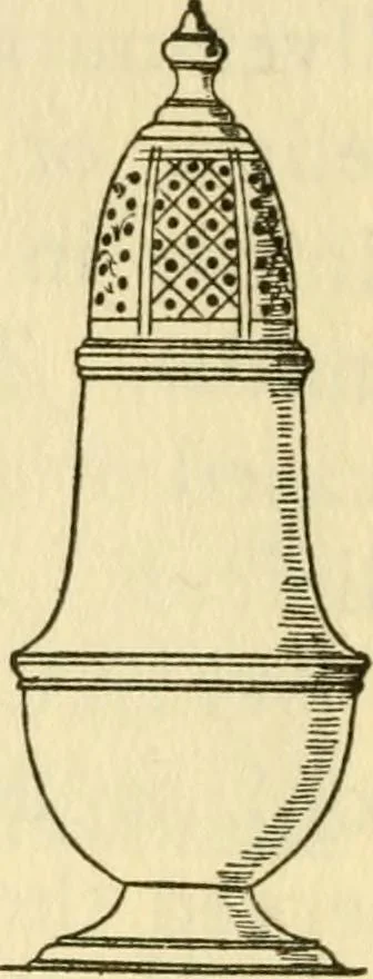 An illustration from Early silver of Connecticut and its makers, 1913, leaf 31