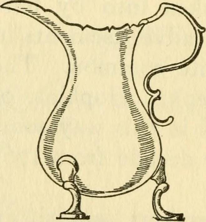 An illustration from Early silver of Connecticut and its makers, 1913, leaf 31