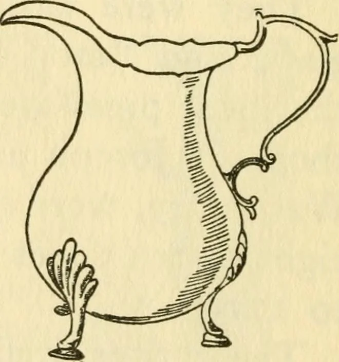 An illustration from Early silver of Connecticut and its makers, 1913, leaf 31