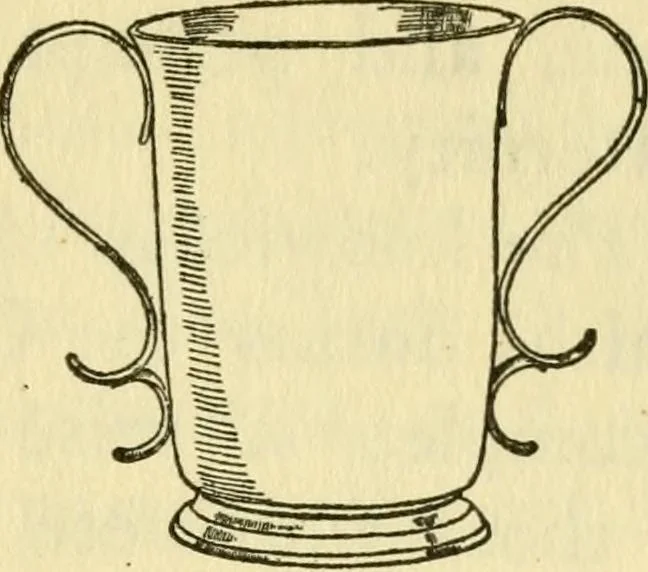 An illustration from Early silver of Connecticut and its makers, 1913, leaf 32