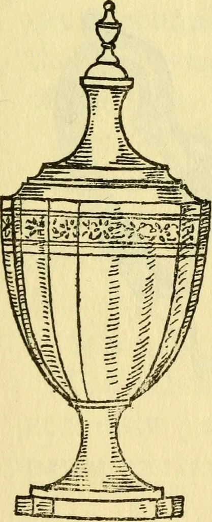 An illustration from Early silver of Connecticut and its makers, 1913, leaf 36