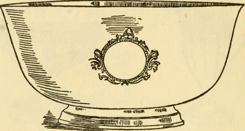 An illustration from Early silver of Connecticut and its makers, 1913, leaf 37