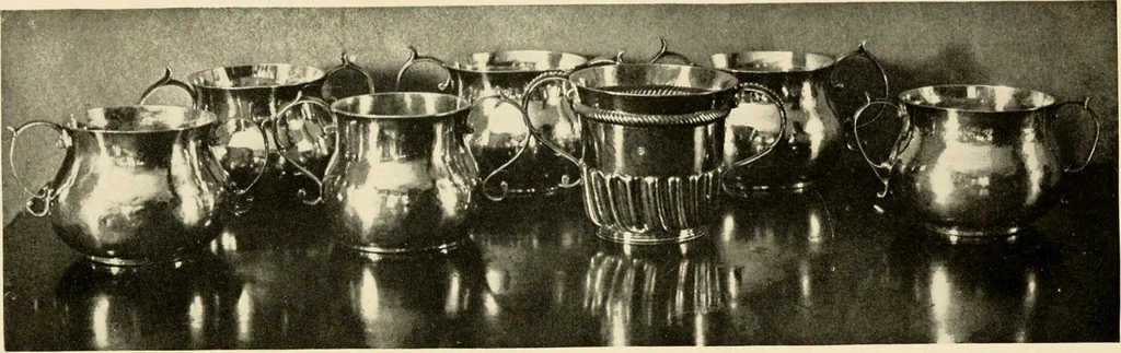 An illustration from Early silver of Connecticut and its makers, 1913, leaf 61