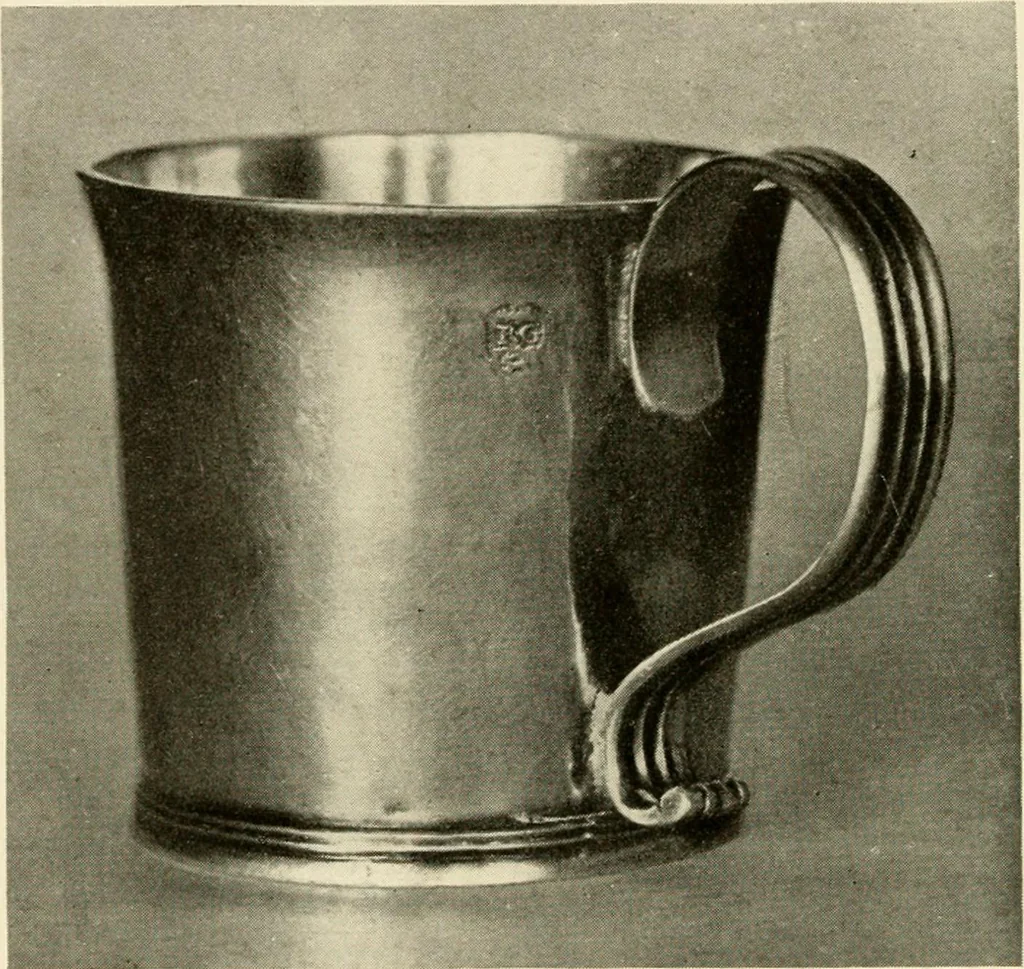 An illustration from Early silver of Connecticut and its makers, 1913, leaf 67