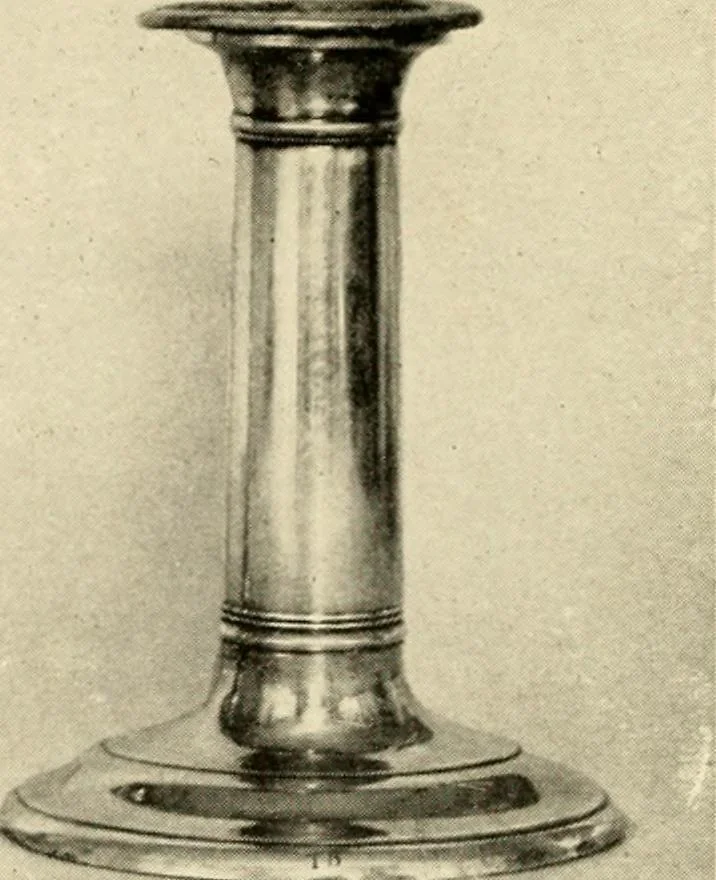 An illustration from Early silver of Connecticut and its makers, 1913, leaf 75