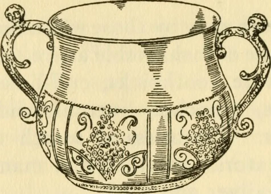 An illustration from Early silver of Connecticut and its makers, 1913, leaf 9