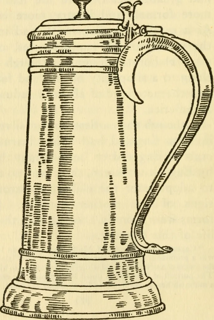An illustration from Early silver of Connecticut and its makers, 1913, leaf 9