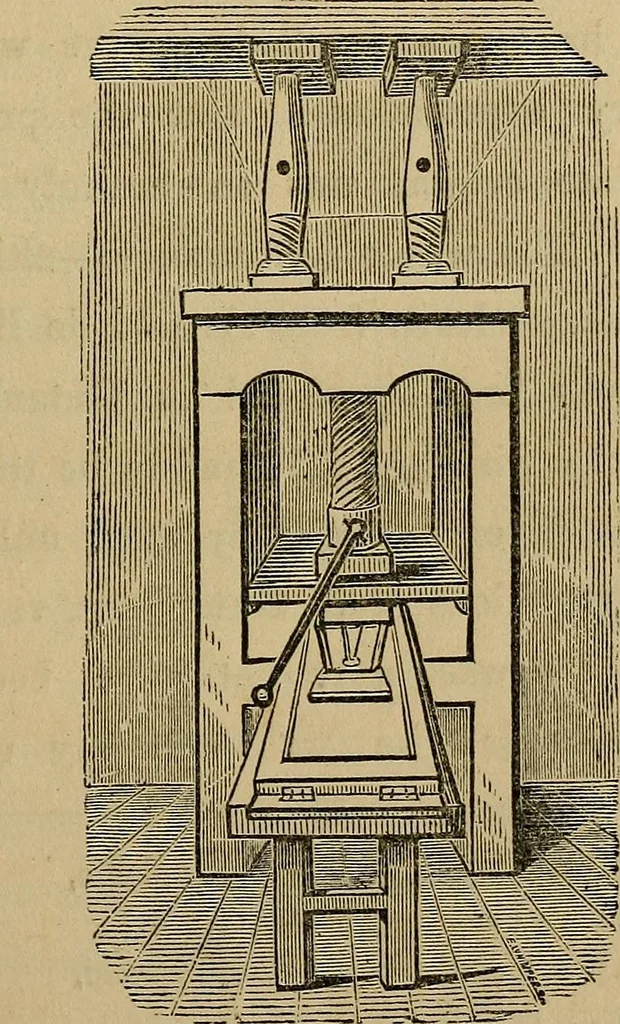 An illustration from Early typography, 1872, leaf 121