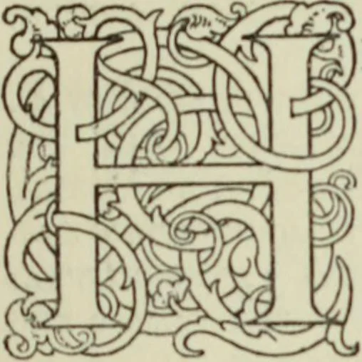 An illustration from Early woodcut initials : containing over thirteen hundred reproductions of ornamental letters of the fifteenth and sixteenth centuries, 1908, leaf 118