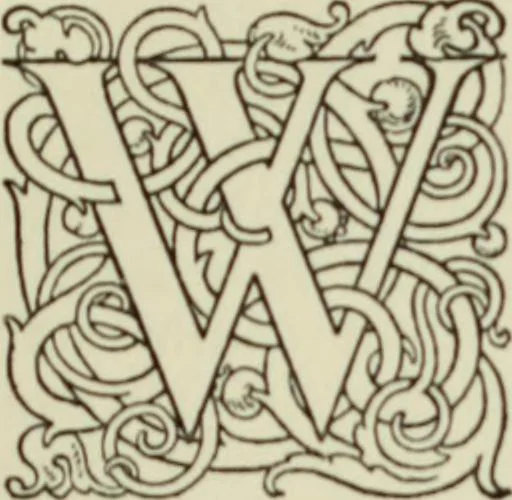An illustration from Early woodcut initials : containing over thirteen hundred reproductions of ornamental letters of the fifteenth and sixteenth centuries, 1908, leaf 124